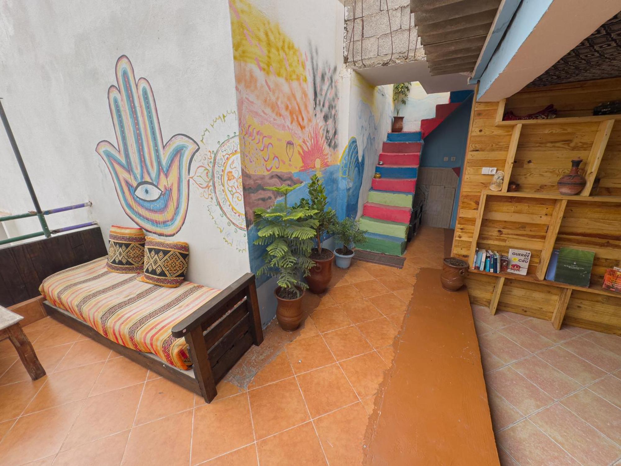 Surf & Skate Hostel Taghazout Exterior photo